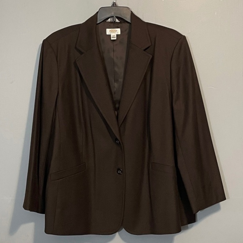 Talbots Women's Dark Brown Blazer
